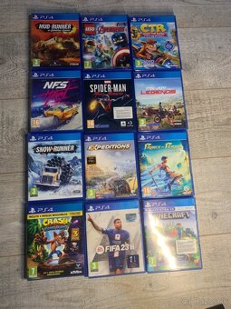 PS 4 SLIM+13ks hier viď.foto - 2
