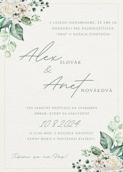 Ponúkam grafické služby – svadby, oslavy, eventy, firemné po - 2