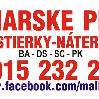 Ponúkam odborné maliarske práce a nátery - byty a domy - 2