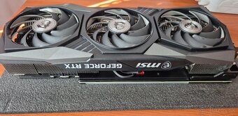 Predám grafickú kartu RTX3070 Gaming X trio - 2