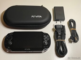 REZERVOVANÉ: PS Vita Crystal Black OLED 256 GB 5000 hier - 2