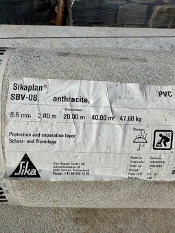 Sikaplan PVC fólia s geotextília - 2