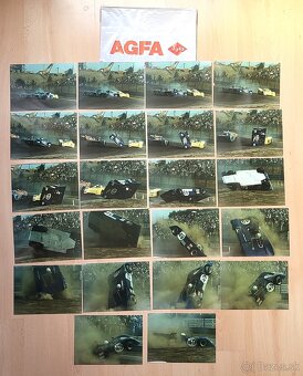 Oldtimer GP 95 Nürburgring tiskové barevné fotografie nehod - 2