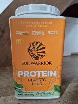 Sunwarrior Protein Classic Plus Natural 750g - 2