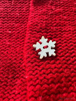 Vianočný červeno-biely komplet - 2