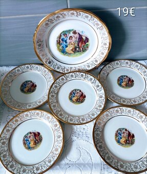 Porcelán  - tri grácie - 2