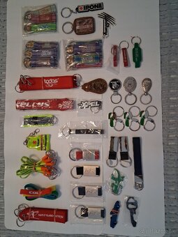 Klučenky, privesky. - 2