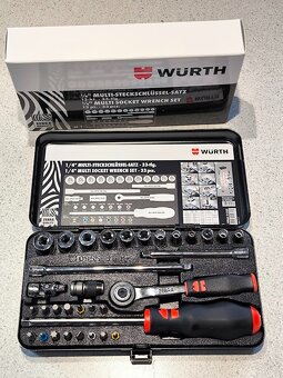 Würth 1/4" Multi Socket Wrench Set – 33 ks - 2