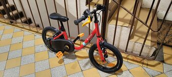 Detský bicykel s odrážadlom 14" - 2