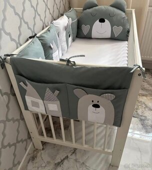 Bavlnený set do detskej postieľky - 2