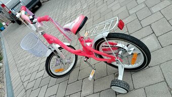 Dievčenský bicykel 16" kolesa - 2