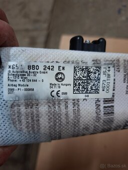 Pravý airbag do sedačky Škoda Scala 2019 - 2