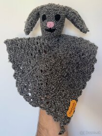 Handmade háčkovaný mojkáčik - zajačik - 2