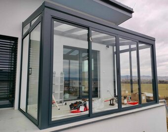 Zimná záhrada,hliníková pergola,prístrešok pre auto - 2