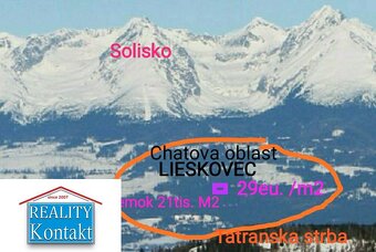 Ponúkame na predaj investičný pozemok mimo TANAPu - Vysoké T - 2