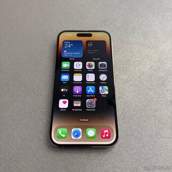 Na predaj Iphone 14 Pro 256Gb 100% bateria zlatý - 2