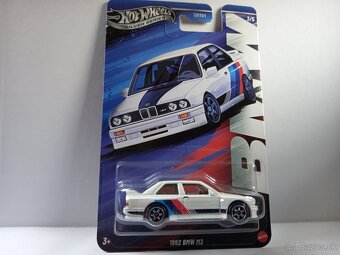HOT WHEELS - 1992 BMW M3, BMW M4 SILVER SERIES - 2