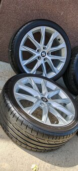 ALU Seat 5x112 a letné Bridgestone Turanza 225/40 R18 - 2