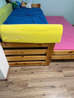 Drevená 2postel - 2