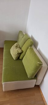 Rozkladacia sedacka, ulozny priestor, darujem za odvoz - 2