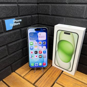 🔵 iPhone 15 128 GB Green | Záruka 1 Rok - 2