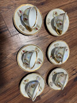 Porcelánová sada šálky a podšálky - 2