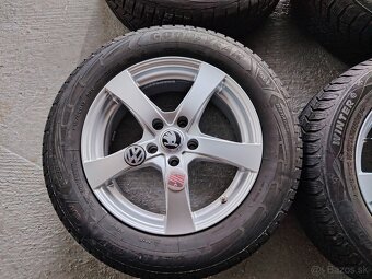 17"Elektróny Dezent 5x112 Volkswagen Škoda Seat zimné - 2