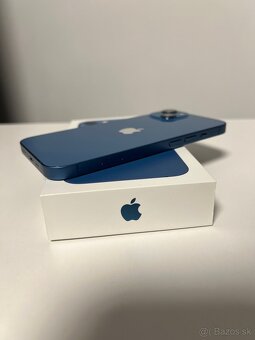 iPhone 13 128 GB – modrý, výborný stav + originál krabica - 2