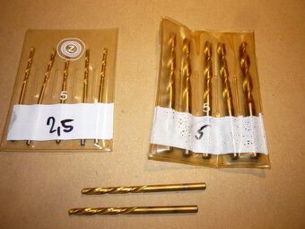 Predám valcové vrtáky vybrusované - 2