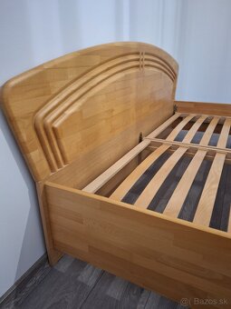 Manželská posteľ -masív - 2