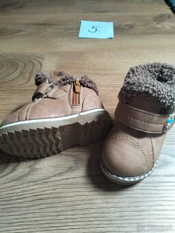 Zimné detské topánočky č. 21 - 2