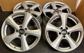 5x112 R17 MSW design by O.Z ET 35 strieborne - 2