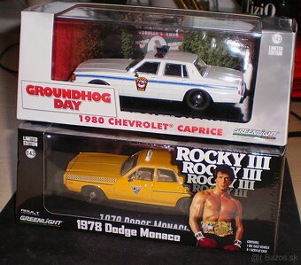 DODGE MONACO a CHEVROLET CAPRICE , 1:43 , GREENLIGHT - 2