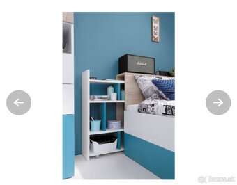 Chlapčenská posteľ 90 x 200 s roštom a matrac za odvoz - 2