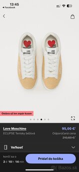 Love moschino tenisky - 2