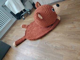 Detský háčkovani koberec - 2