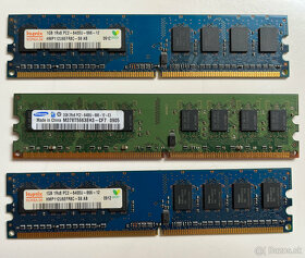 Operačné pamäte RAM PC2 DDR2 - 2