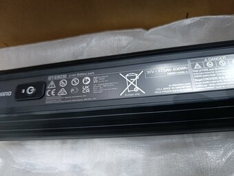 SHIMANO Batéria Steps BT-E8036 36V 17,5Ah/630Wh - 2