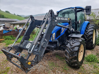 Traktor NEW HOLLAND T5.95 Elite HD s čelným nakladačom 740TL - 2