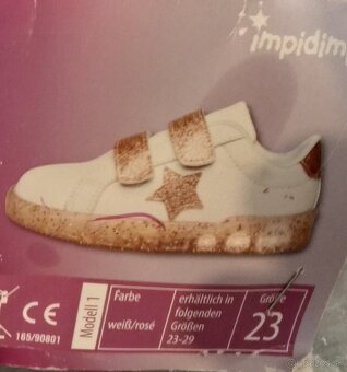 Nové blikajúce tenisky zn. Impidimpi veľ. 23 - 2