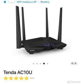 WiFi router Tenda AC10U - 2