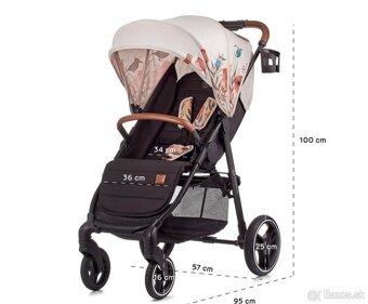 KINDERKRAFT Kočík športový Grande LX Bird - 2