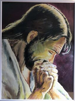 NOVÉ prekrásne náboženské AKVARELOVÉ maľby - 2