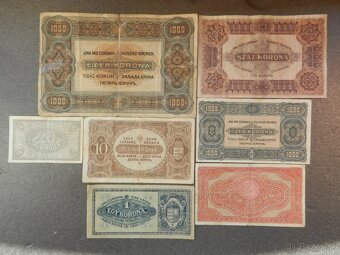 Staré Maďarské bankovky - 2