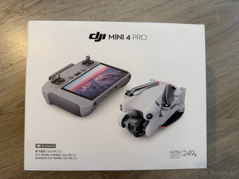 Predam DJi Mini 4 Pro s  DJI RC 2 + 3 baterie - 2