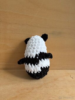 Ručne háčkovaná panda - 2