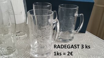 Krígle, Coca Cola, vodové poháre - 2