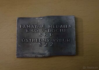 Pamätná medaila - 2
