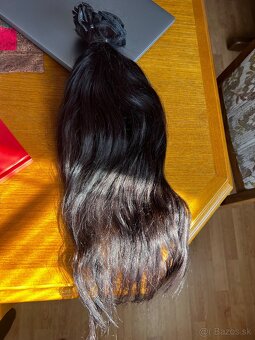 Použité vlasky na predĺženie - lacno - 2