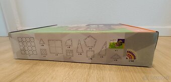 1.Magnetická stavebnica NOVA Colormag Architect najvacsia - 2